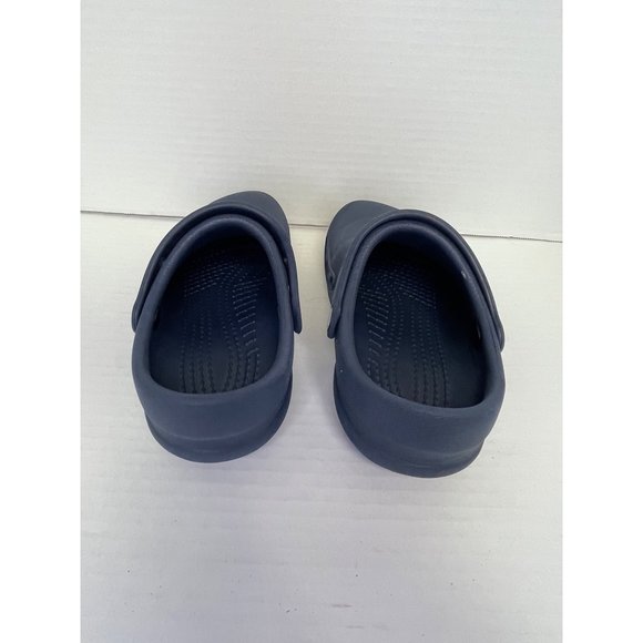 Crocs womens size 7 clogs bistro blue slip resistant comfort lightweight - Picture 10 of 16